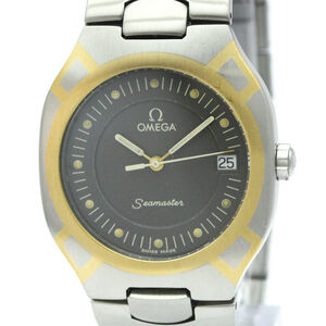 OMEGA Seamaster Polaris 18K Gold Steel Mens Watch 396.1022 Polished